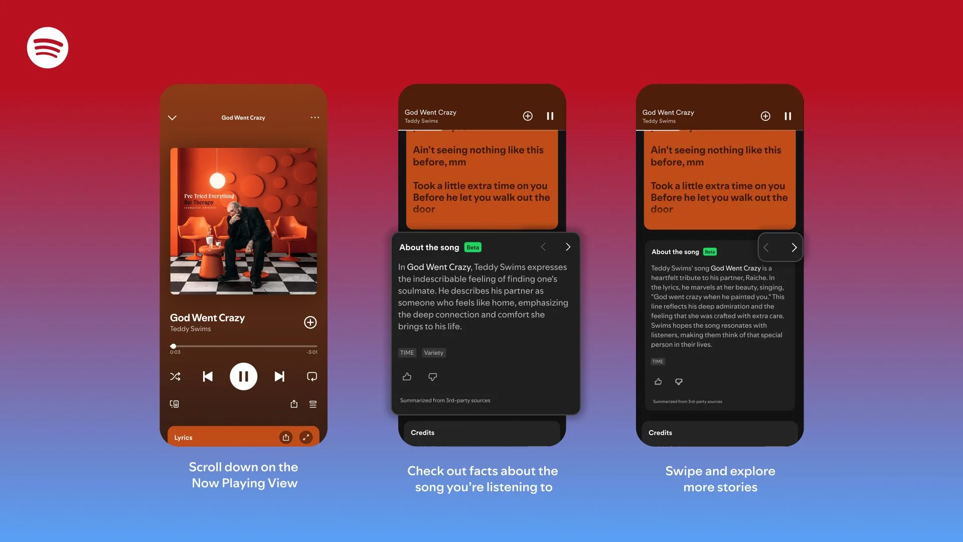 First Look: Spotify's New 'About the Song' Feature Explained